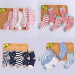 Buy Baby Cotton Socks Pack of 5 USA
