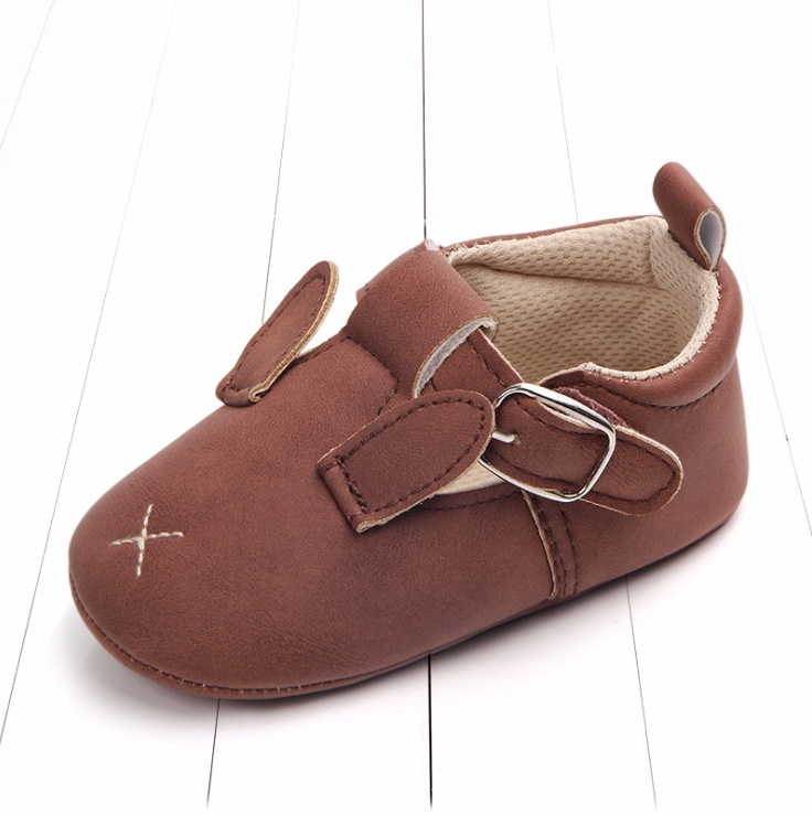 Spring and autumn cartoon animal baby shoes matte leather non-slip soft bottom baby shoes - Image 4