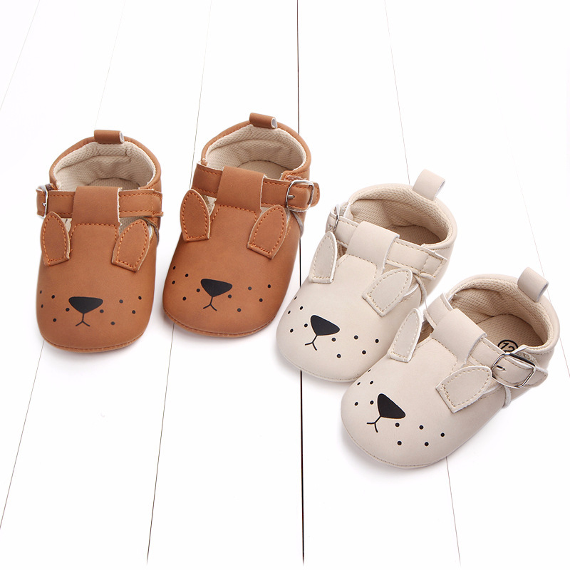 Spring and autumn cartoon animal baby shoes matte leather non-slip soft bottom baby shoes - Image 10